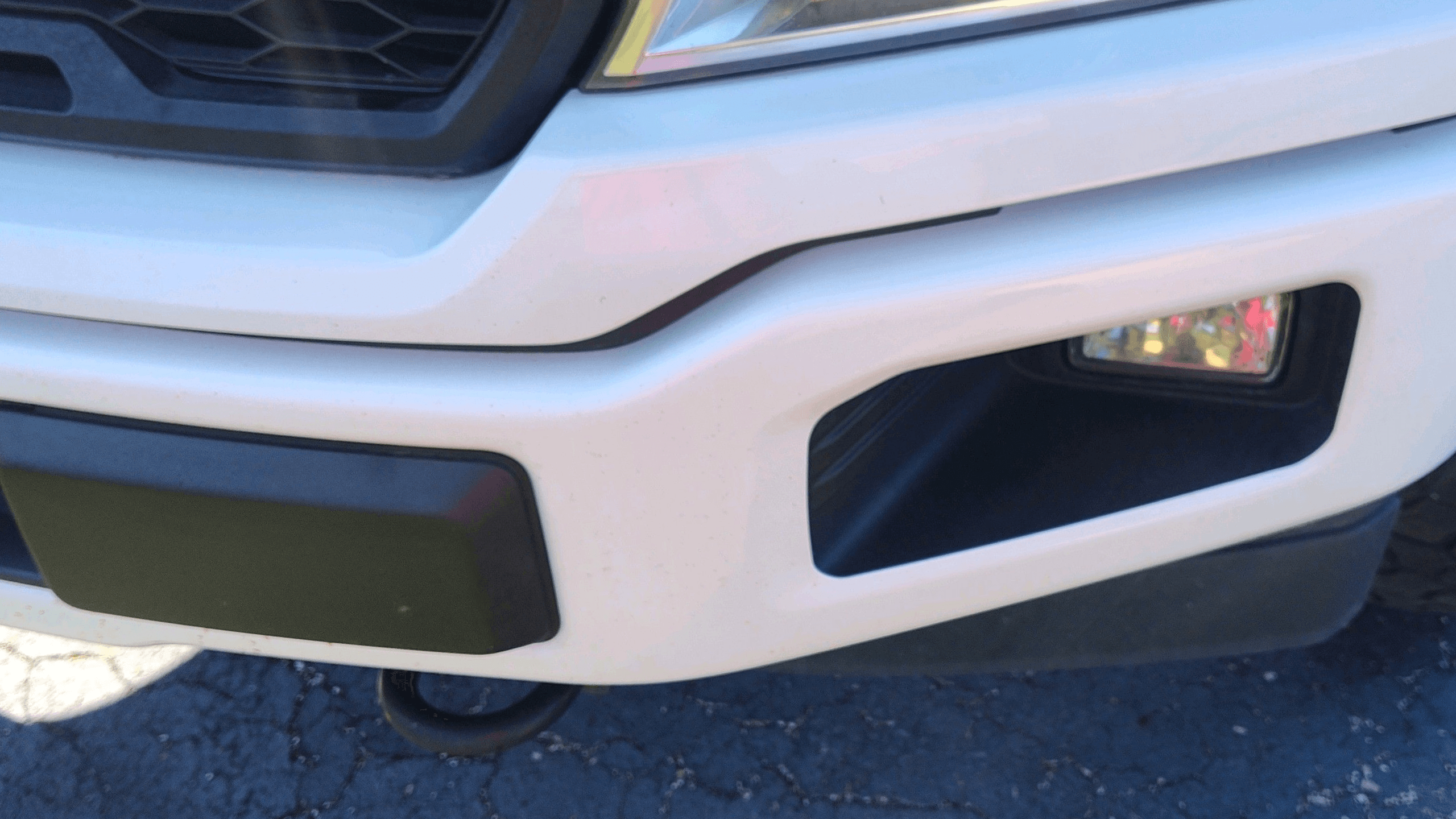 Door edge chip repair